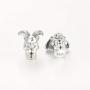 EVESCITY Limited Edition Gargoyle 925 Sterling Silver Bead for Charms Bracelets for Charm Bracelets Like Pandora & Others Best Jewelry Gifts for Hunchback of Notre Dame Fans Halloween