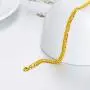 SISGEM Solid 18k Gold Celtic Chain Bracelet, Fine Gold Jewelry Gifts for Women, Birthday Present for Her, 4 mm SISGEM Solid 18k Gold Celtic Chain Bracelet, Fine Gold Jewelry Gifts for Women, Birthday Present for Her, 4 mm
