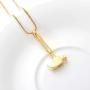 zeqingjw Hammer Urn Necklace for Ashes Memorial Cremation Jewelry Ash Holder Stainless Steel Keepsake Pendant Necklace for Men Women