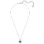 SWAROVSKI Womens One Heart Jewelry Collection, Rhodium Finish, Blue Crystals, Clear Crystals SWAROVSKI Womens One Heart Jewelry Collection, Rhodium Finish, Blue Crystals, Clear Crystals