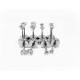 6 Pairs 20G Stainless Steel Tiny Cartilage Ear Piercing Stud Earrings Round Cubic Zirconia Earring Barbell Tragus CZ Diamond Small Studs Earrings Set For Men Gils Women Flat Screw On Back Jewelry Gifts Birthday Bff Daughter Pack 2mm 3mm
