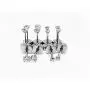 6 Pairs 20G Stainless Steel Tiny Cartilage Ear Piercing Stud Earrings Round Cubic Zirconia Earring Barbell Tragus CZ Diamond Small Studs Earrings Set For Men Gils Women Flat Screw On Back Jewelry Gifts Birthday Bff Daughter Pack 2mm 3mm