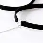 Fahion Wide Leather Choker Necklace Gold Silver Long Chain Bar Pendant Collar for Women Girls