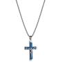 HZMAN Crucifix Stainless Steel Jewelry Jesus Cross Pendant Gold Silver Black Necklace Gift