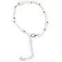 Yves Renaud 7'' Layered Silver-Gold Plated Adjustable Ball Bracelet with 2'' Extender. Dainty Simple and Elegant - Hypoallergenic Fashion Jewelry for Women Girls