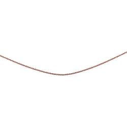 Sterling Silver 1mm Thin Cable Rolo Choker Size Chain Necklace for Pendants, 13” + 3”