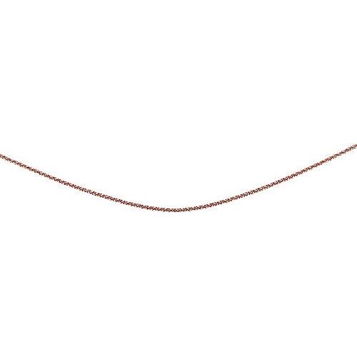 Sterling Silver 1mm Thin Cable Rolo Choker Size Chain Necklace for Pendants, 13” + 3”