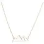Minimalist Snowy Mountain Necklace Hiking Mountain Peak Pendants Necklaces Jewelry Climbing Nature Outdoor Lovers Gifts
