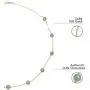 10k Yellow Gold Natural Jade Station Chain Necklace, 18'' 10k Yellow Gold Natural Jade Station Chain Necklace, 18''