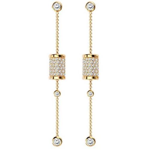 SKA Jewelry for Women Rotating Spindle Necklace for Girls Women Sleeping Beauty Cubic Zirconia Pendant Chain Necklace Adjustable 18.31''