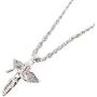 Angel Ruby Necklace Diamond Hiphop Pendant Rope Rocker Jewelry Gift for Men with 24’&28’Chain