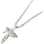 Angel Ruby Necklace Diamond Hiphop Pendant Rope Rocker Jewelry Gift for Men with 24’&28’Chain Angel Ruby Necklace Diamond Hiphop Pendant Rope Rocker Jewelry Gift for Men with 24’&28’Chain