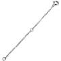 14K Solid Gold Chain Necklace Extender 3 Inch, Delicate Durable Adjustable Gold Chain Extender for Gold Necklace Bracelet