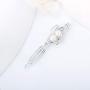 LGSY Sterling Silver Cactus Pearl Cage Pendants for Women, Design Pearl Cage Pendants for Pearl Jewelry Making, Essential Oil Diffuser Lockets for Pearl Jewelry