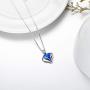 SOULMEET Angel Wings Heart Necklace with Simulated Opal&Cubiz Zirconia for Women Girls Sterling Silver Jewelry Christmas Gifts Birthday
