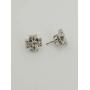 Tory Burch Womens Milgrain Logo Pearl Bracelet and Earring Set in Silver