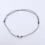 Single Pearl Choker Necklace can be Adjustable Leather Cord One Bead Jewelry for Women Handmade Single Pearl Choker Necklace can be Adjustable Leather Cord One Bead Jewelry for Women Handmade