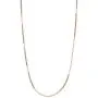 18K Solid Gold 0.5mm Diamond- Cut Italian Box Chain Necklace- Made in Italy- Yellow White or Rose 18K Solid Gold 0.5mm Diamond- Cut Italian Box Chain Necklace- Made in Italy- Yellow White or Rose