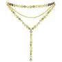 cyntan Layered Coin Choker Necklace for Women Gold Tone cyntan Layered Coin Choker Necklace for Women Gold Tone