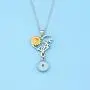 WUSUANED Mustard Seed Faith Sunflower Necklace Christian Pendant Religious Jewelry Inspirational Christian Gift for Women Girls WUSUANED Mustard Seed Faith Sunflower Necklace Christian Pendant Religious Jewelry Inspirational Christian Gift for Women Girls