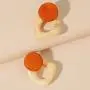 Sinkcangwu Acrylic Large Hollow Out Drop Earring Fashion Geometric Dangle Earrings Ladies Party Jewelry for Women Wholesale brinco
