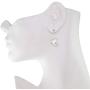 Sterling Silver Manta Ray Dangle Hook Earrings