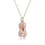 Personality Pearl Rhinestone Peanut Pendant Necklace For Women Girls Valentines Day Gifts Personality Pearl Rhinestone Peanut Pendant Necklace For Women Girls Valentines Day Gifts