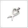 Fusamk Punk Titanium Steel Angel Wings Pendant Necklace,24'' Box Chain Fusamk Punk Titanium Steel Angel Wings Pendant Necklace,24'' Box Chain