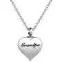 LuxglitterLin Guardian Angel Wings Cremation Jewelry for Ashes Heart Crystal Urn Necklaces for Ashes Memorial Keepsake Necklace Always on Mind Forever in My Heart