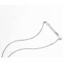 Lazycat Charm Friendship Arrow Necklace Cool Long Bar Necklace Jewelry