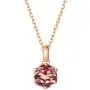Agvana 14K Solid Rose Gold 0.6 Carat Genuine Natural Pink Tourmaline Solitaire Dainty Pendant Necklace October Birthstone Fine Jewelry Birthday Gifts for Women Girls Wife Mom Grandma Her, 16+2 Inch Agvana 14K Solid Rose Gold 0.6 Carat Genuine Natural Pink Tourmaline Solitaire Dainty Pendant Necklace October Birthstone Fine Jewelry Birthday Gifts for Women Girls Wife Mom Grandma Her, 16+2 Inch