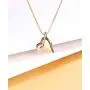 Eterstarly Wish Stone Pendant Necklace with Red Birthstone Heart Crystal, 18K Rose Gold Plated, 16.4'' + 2'' Eterstarly Wish Stone Pendant Necklace with Red Birthstone Heart Crystal, 18K Rose Gold Plated, 16.4'' + 2''