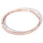 Allen&Danmi AD Jewelry Rose Gold/Gold/White Gold Bangle Bracelet Elegant CZ Stone Stanless Steel Hollow Out for Women Mother’s Day