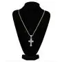 Moca Jewelry Hip Hop Iced Out Bling Lion with Crown Cross Pendant 18K Gold Plated Chain Necklace for Men Women Moca Jewelry Hip Hop Iced Out Bling Lion with Crown Cross Pendant 18K Gold Plated Chain Necklace for Men Women