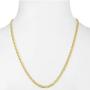 Nuragold 10k Yellow Gold 5mm Miami Cuban Link Chain Pendant Necklace, Mens Jewelry Box Clasp 16'' 18'' 20'' 22'' 24'' 26'' 28'' 30''
