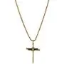 HZMAN Antique Nail Cross Stainless Steel Pendants Christian Necklace 22+2 Inch Chain HZMAN Antique Nail Cross Stainless Steel Pendants Christian Necklace 22+2 Inch Chain