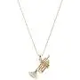 chelseachicNYC Crystal Dainty Jazz Trumpet Necklace chelseachicNYC Crystal Dainty Jazz Trumpet Necklace