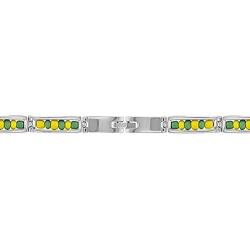 In Season Jewelry Stainless Steel Link Wristband Inside Babalawo Unisex Santeria Orula Bracelet