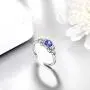 Aurora Tears Music/Knot Rings Women 925 Sterling Silver Music/Celetic Earrings Crystal Fashion Jewelry Aurora Tears Music/Knot Rings Women 925 Sterling Silver Music/Celetic Earrings Crystal Fashion Jewelry