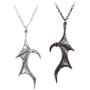 Alchemy of England Darkling Heart Necklace, Silver