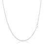 Deidreamers Sterling Silver Side Mini Initial Necklace
