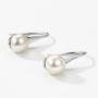 Freshwater Pearl Earrings Dangle Drop Sterling Silver Earrings 8-9mm Cultured Pearl Fine Jewelry for Women Girls