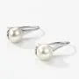 Freshwater Pearl Earrings Dangle Drop Sterling Silver Earrings 8-9mm Cultured Pearl Fine Jewelry for Women Girls