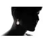 Barzel 18K Rose Gold Plated or White Gold Plated Pave Cubic Zirconia Teardrop Dangling Earrings Barzel 18K Rose Gold Plated or White Gold Plated Pave Cubic Zirconia Teardrop Dangling Earrings