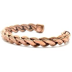 Copper Magnetic Bracelet For Arthritis with Magnets. Rope Indian Style Bangle Unisex Copper Bracelet
