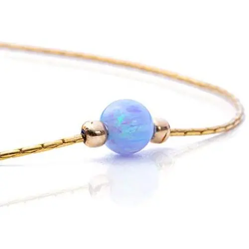 jolliz Gold Bracelet for Women- Dainty Beaded Gold Bracelets- Charm Gold Bracelets for Girls- Gemstone Bracelet