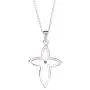 Dicksons Mustard Seed Petal Cross Pendant Womens 20 Inch Silver Plated Everyday Necklace in Jewelry Gift Box Dicksons Mustard Seed Petal Cross Pendant Womens 20 Inch Silver Plated Everyday Necklace in Jewelry Gift Box