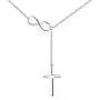 925 Sterling Silver Cross Style Pendant Religious Necklace