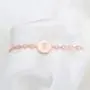 WUSUANED Rose Gold Initial Bracelet Letter Bracelet Adjustable Chain Bracelet Personalized Jewelry For Women Girls