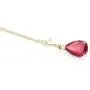 Galaxy Gold 1.75 ct 14k 18'' Solid Gold Pear-shaped Ruby Drop Pendant Necklace Galaxy Gold 1.75 ct 14k 18'' Solid Gold Pear-shaped Ruby Drop Pendant Necklace